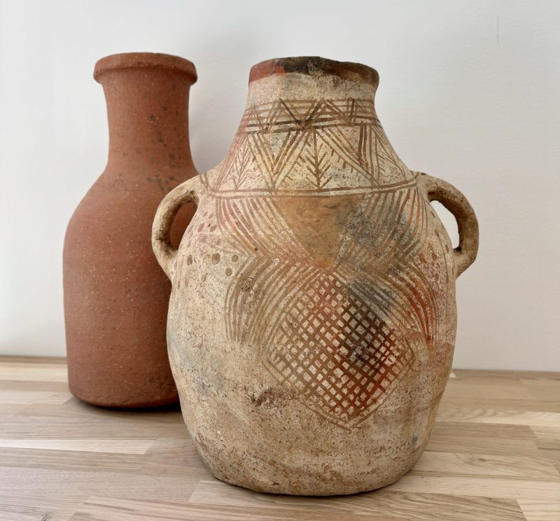jarre berbère décorative – poterie ancienne du rif