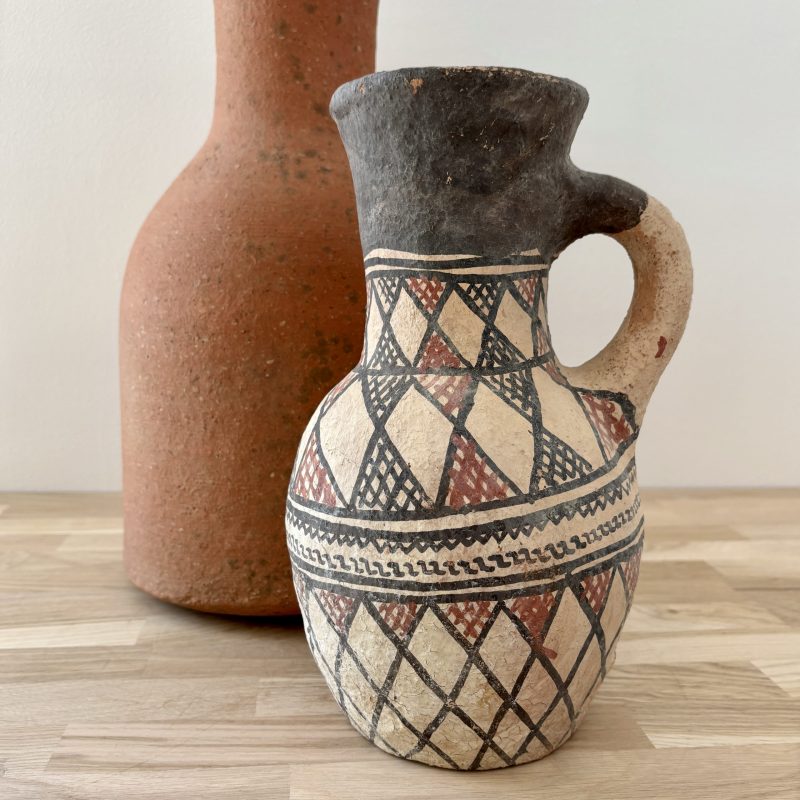 jarre marocaine en terre cuite – poterie berbère du rif