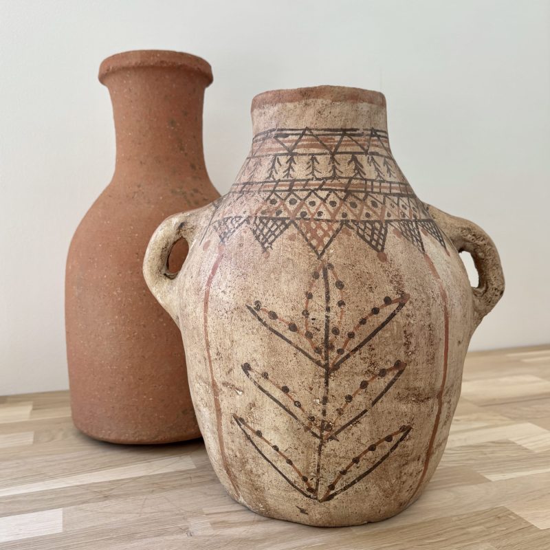 jarre berbère en terre cuite – décoration artisanale marocaine