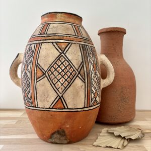 poterie du rif en terre cuite – jarre berbère marocaine